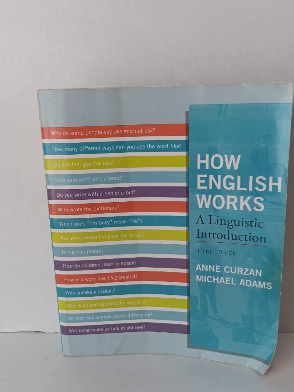 Textbook: How English Works: A Linguistic Introduction (Third Edition)